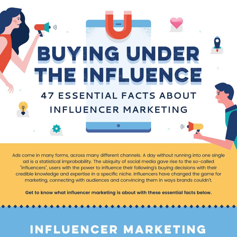 47 Essential Facts About Influencer Marketing infographic